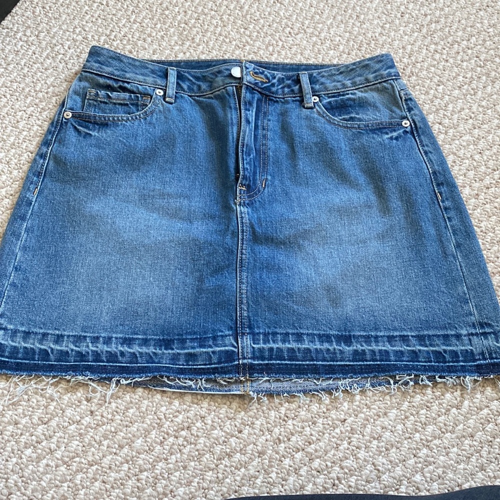 BR denim skirt